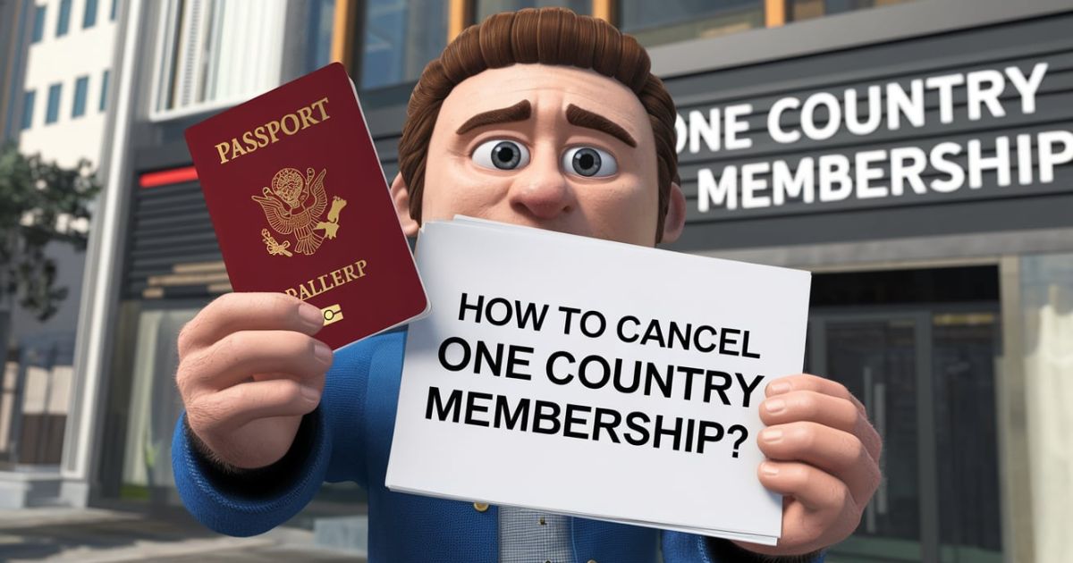 How to Cancel One Country Membership