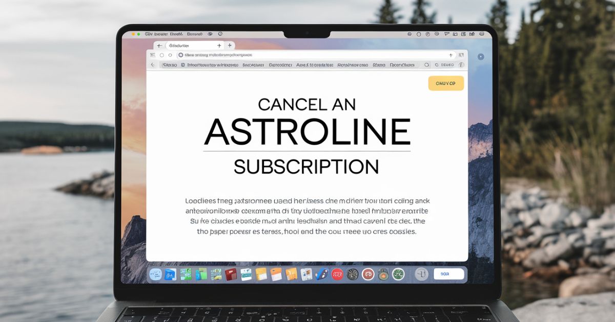 How to Cancel Astroline Subscription