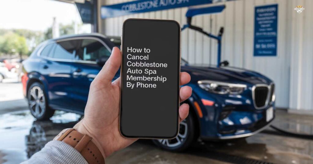 How to Cancel Cobblestone Auto Spa Membership by Phone